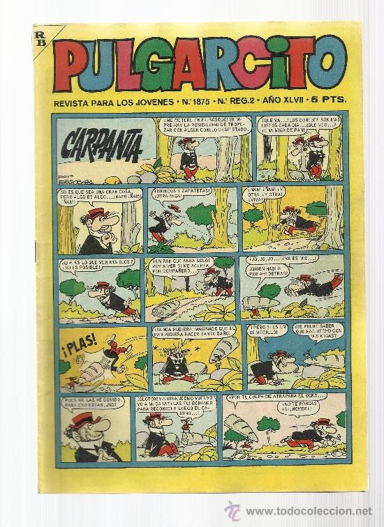 Tebeos: PULGARCITO N&ordm; 1875 - Foto 1