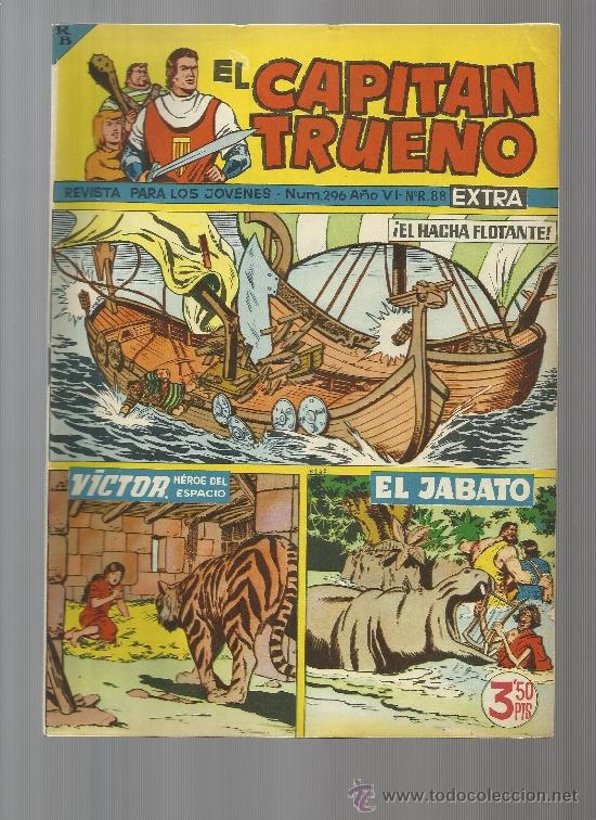 Tebeos: CAPITAN TRUENO EXTRA N&ordm; 296 - Foto 1