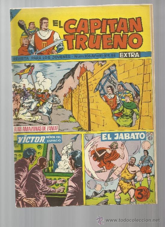 Tebeos: CAPITAN TRUENO EXTRA N&ordm; 306 - Foto 1