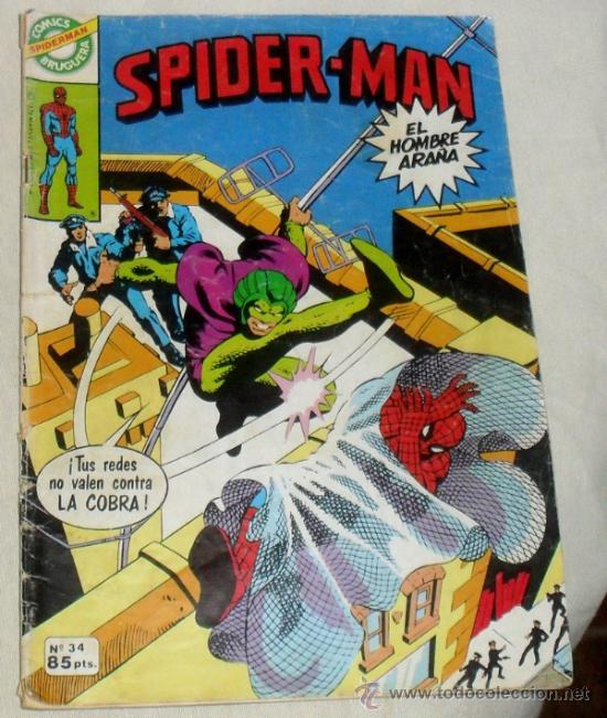 Tebeos: SPIDERMAN N&ordm; 34. COMICS BRUGUERA. - Foto 1