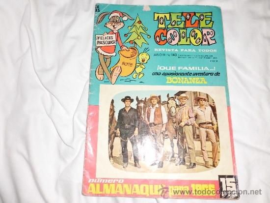 Tebeos: TELE COLOR ALMANAQUE 1966 - Foto 1