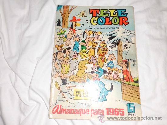 Tebeos: TELE COLOR ALMANAQUE 1965 - Foto 1
