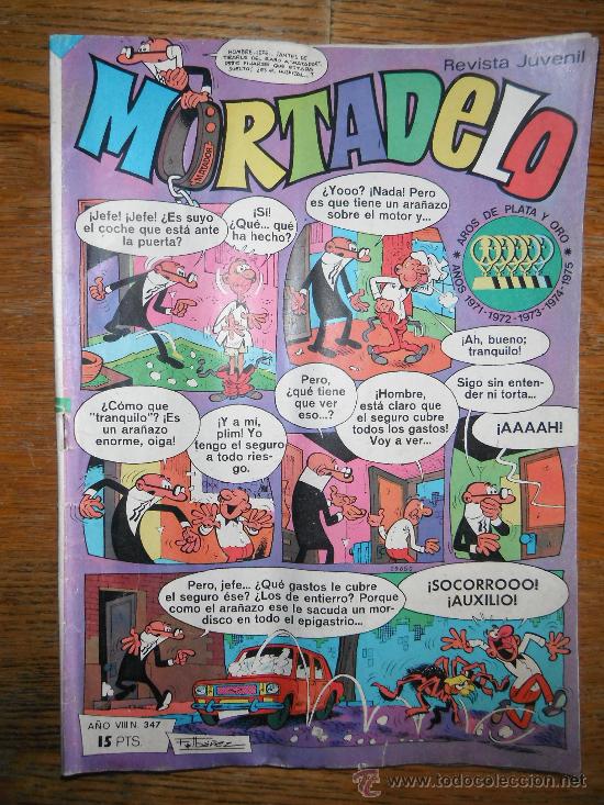 Tebeos: Mortadelo. A&ntilde;o VIII. N&ordm; 347 - Foto 1