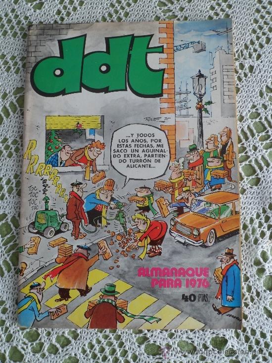 Tebeos: TEBEO DDT ALMANAQUE PARA 1976 - Foto 1