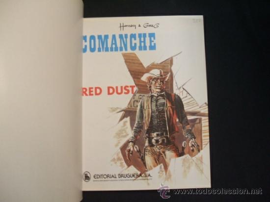Tebeos: COMANCHE - RED DUST - HERMANN - EDITORIAL BRUGUERA - - Foto 2