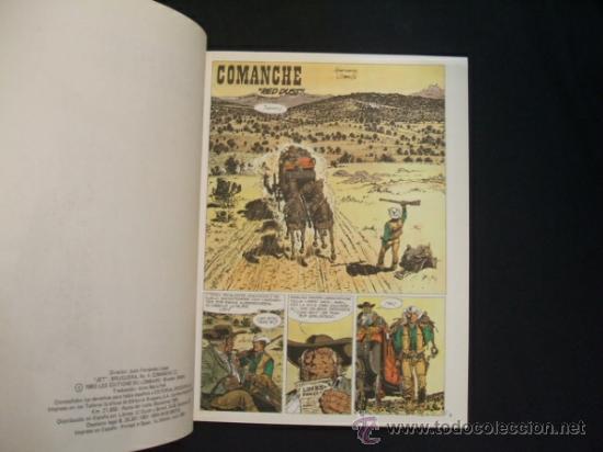 Tebeos: COMANCHE - RED DUST - HERMANN - EDITORIAL BRUGUERA - - Foto 3
