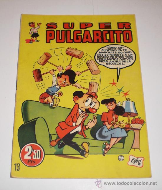 Tebeos: Super Pulgarcito Nº 13 · Portada de Guillermo Cifré · Bruguera · ca. 1950-1951