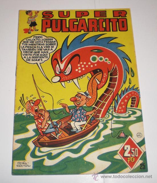 Tebeos: Super Pulgarcito Nº 25 · Portada de Peñarroya · Bruguera · ca. 1950-1951