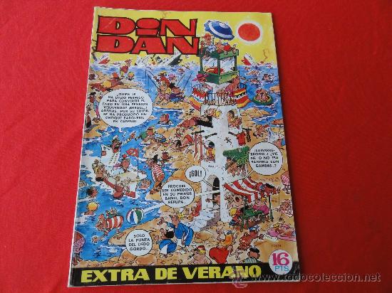Tebeos: DIN DAN EXTRA DE VERANO 1971. CON THORBA. EL BISONTE LOCO - Foto 1