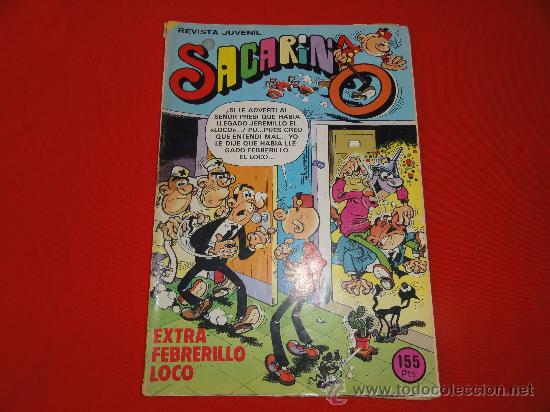 Tebeos: SACARINO EXTRA FEBRERILLO LOCO - Foto 1