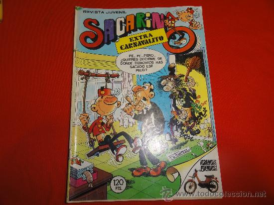 Tebeos: SACARINO EXTRA N&ordm; 51. EXTRA CARNAVALITO - Foto 1