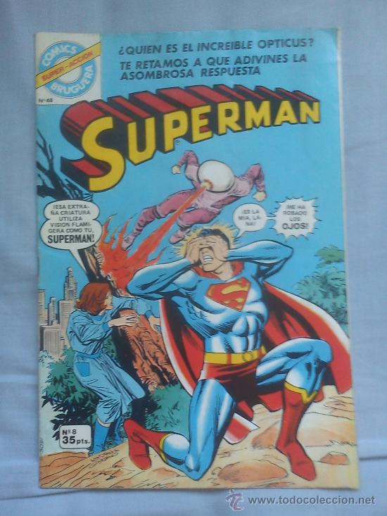 Tebeos: Comic SUPERMAN: El ladrón de los ojos (Edit. Bruguera -Barcelona-) 1979 ¡ORIGINAL! ¡COMPLETO! - Foto 1 - 32960261