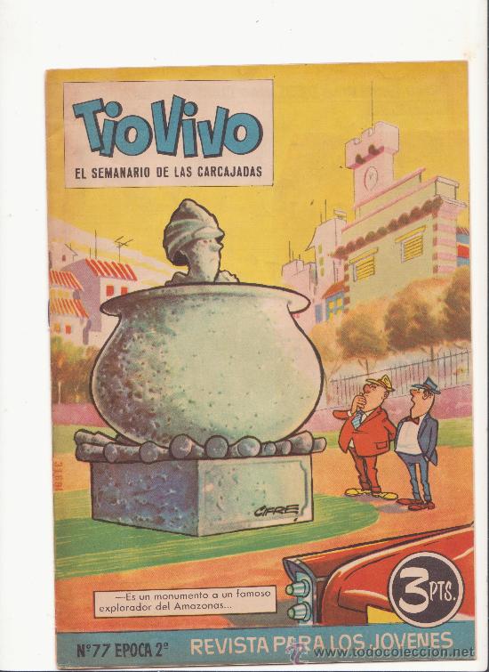 Tebeos: TIO VIVO N&ordm; 77 2&ordf; EPOCA - Foto 1