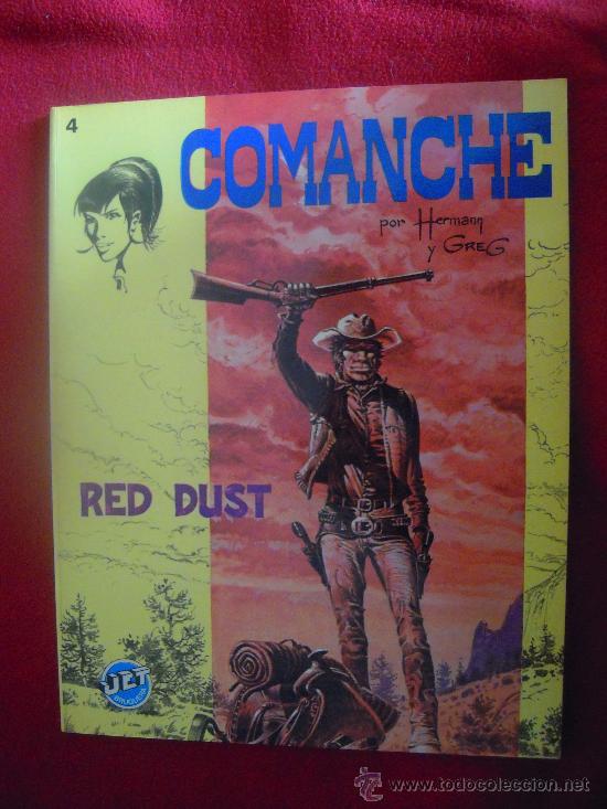 Tebeos: COMANCHE - RED DUST - COLECCION JET 4 - HERMANN & GREG - RUSTICA - Foto 1