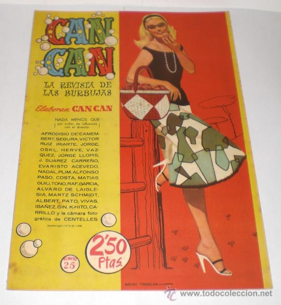 Giornalini: CAN CAN N&ordm; 25 - EDITORIAL BRUGUERA - 2,5 PTS (EXTRAORDINARIA CONSERVACION)