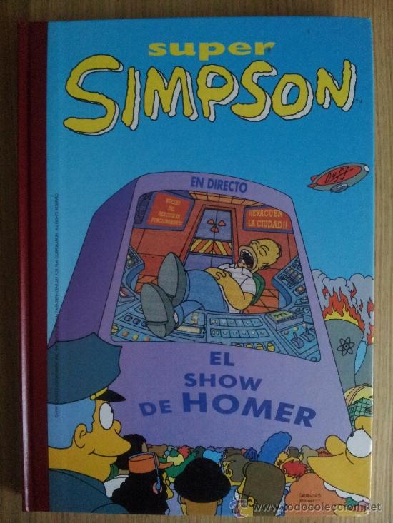 Tebeos: SUPER SIMPSON N&ordm; 6 EL SHOW DE HOMER - Foto 1