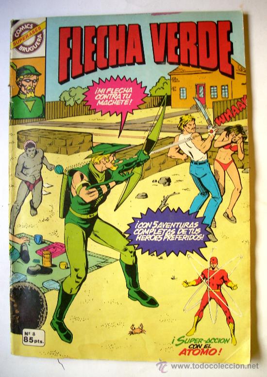 Tebeos: FLECHA VERDE--N&ordm; 8--A&Ntilde;O 1981--ORIGINAL - Foto 1