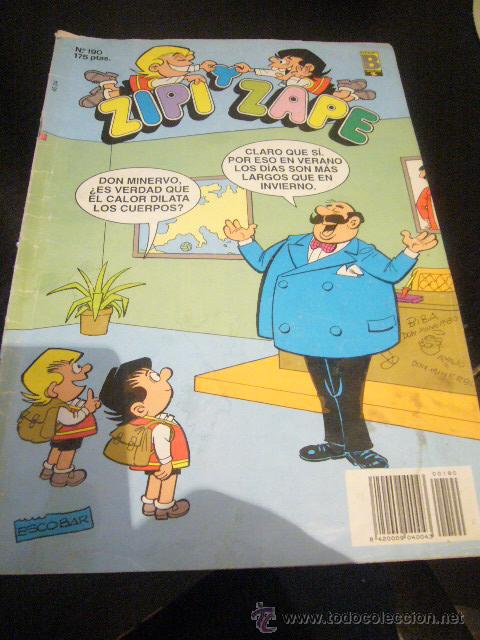 Tebeos: ZIPI Y ZAPE N&ordm; 190 EDICIONES B. arx313 - Foto 1