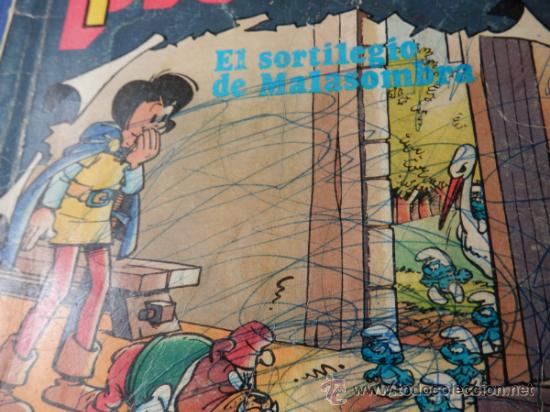 Tebeos: OLE NUM. 12 - LOS PITUFOS - EL SORTILEG&Iacute;O DE MALASOMBRA (JOHAN Y PIRLUIT) - Foto 2
