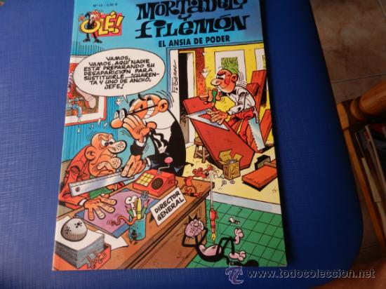 Tebeos: COLECI&Oacute;N OL&Eacute; MORTADELO Y FILEM&Oacute;N NUM. 10 - Foto 1
