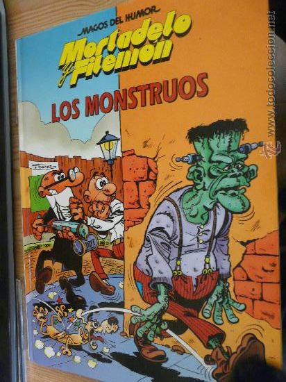 Comics: 262- Mortadelo y Filem&oacute;n: Los Monstruos (Magos del Humor 22) - Excelente estado