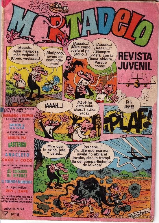 Tebeos: MORTADELO NUMERO 95 - A&Ntilde;O III - Foto 1