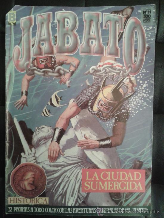 Tebeos: JABATO N&ordm; 11. LA CIUDAD SUMERGIDA. EDICIONES B. 1987 - Foto 1