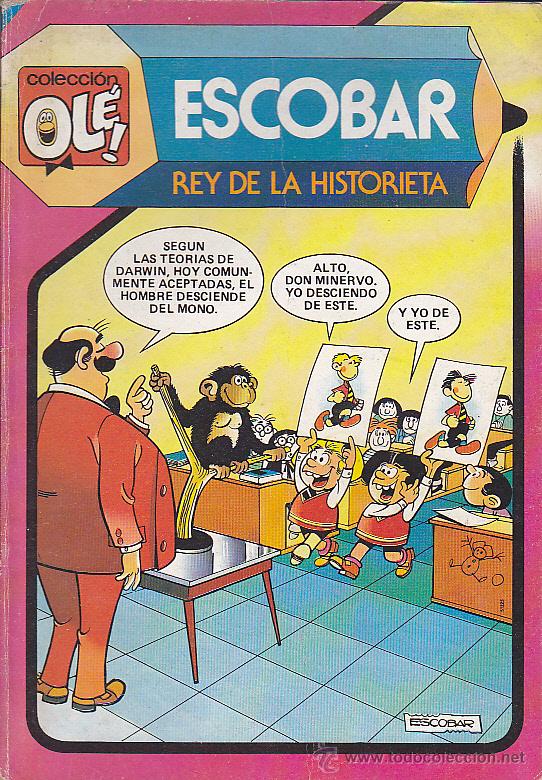 Tebeos: COMIC OLE ESCOBAR REY DE LA HISTORIETA - Foto 1