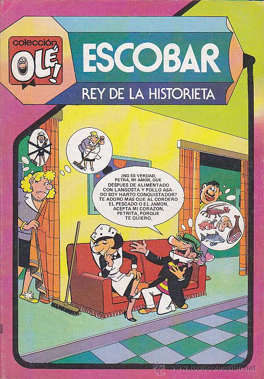 Tebeos: COMIC OLE ESCOBAR REY DE LA HISTORIETA - Foto 1