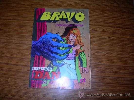 Tebeos: INSPECTOR  DAN  DE BRAVO      N&ordm; 17    DE BRUGUERA - Foto 1