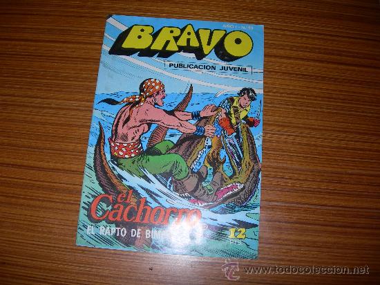Tebeos: EL CACHORRO  DE BRAVO      N&ordm; 22    DE BRUGUERA - Foto 1