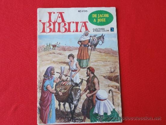 Tebeos: LA BIBLIA N&ordm; 3. DE JACOB A JOSE. - Foto 1