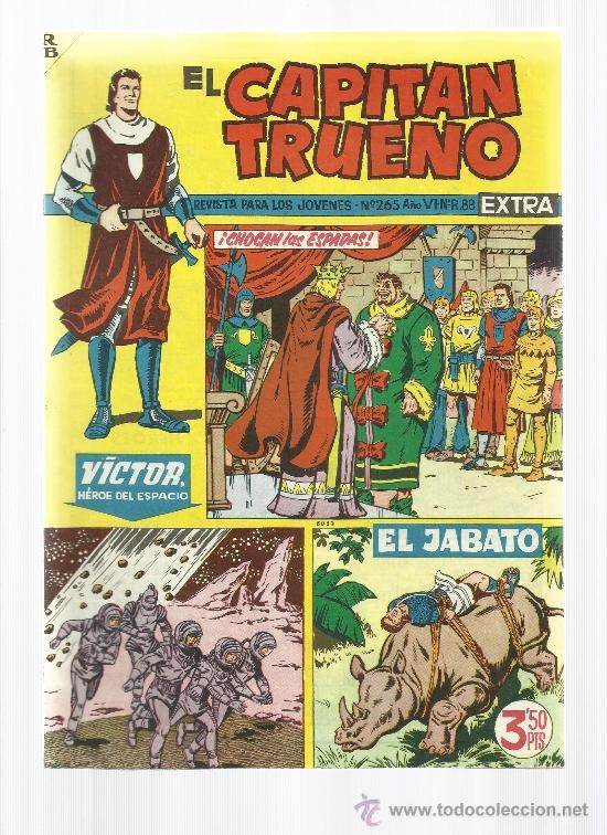 Tebeos: CAPITAN TRUENO EXTRA N&ordm; 265 - Foto 1