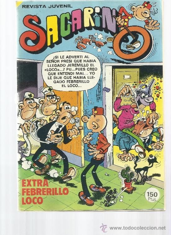 Tebeos: SACARINO EXTRA FEBRERILLO EL LOCO - Foto 1
