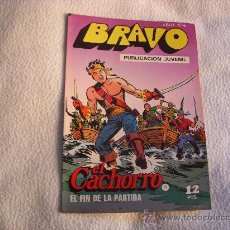 Tebeos: BRAVO Nº 9, CON EL CACHORRO, EDITORIAL BRUGUERA. Lote 34603074
