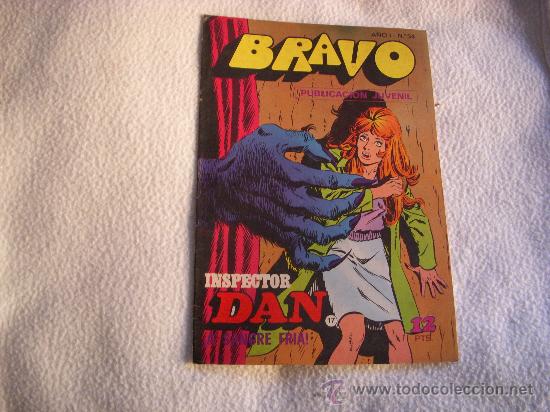 Tebeos: BRAVO N&ordm; 34, CON EL CACHORRO, EDITORIAL BRUGUERA - Foto 1