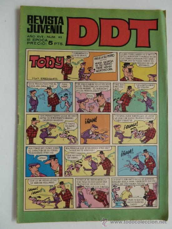 Tebeos: DDT n&ordm; 65. Bruguera 5 pts. - Foto 1