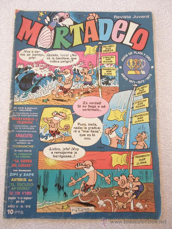 Tebeos: MORTADELO N&ordm; 210 (1974) - Foto 1