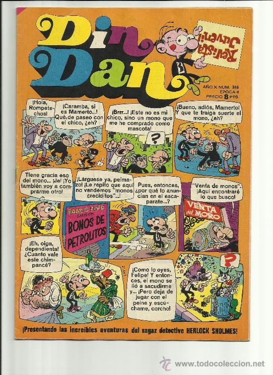Tebeos: DIN DAN N&ordm; 318 - Foto 1