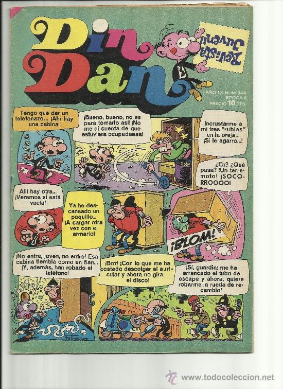 Tebeos: DIN DAN N&ordm; 344 - Foto 1