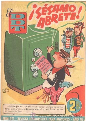 Tebeos: EL DDT N&ordm; 271 EDI. BRUGUERA - Foto 1
