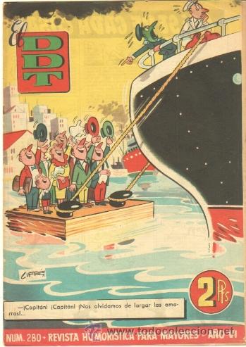 Tebeos: EL DDT N&ordm; 280 EDI. BRUGUERA - Foto 1
