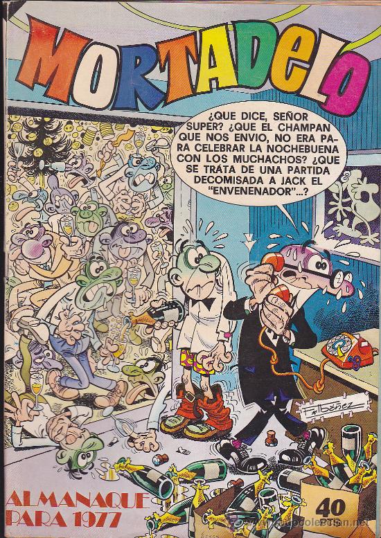 Tebeos: MORTADELO ALAMANAQUE 1977 - Foto 1