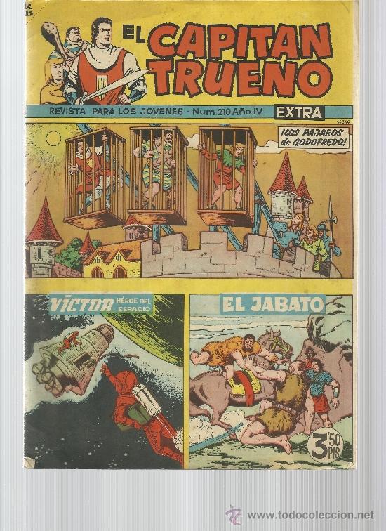 Tebeos: CAPITAN TRUENO EXTRA N&ordm; 210 - Foto 1