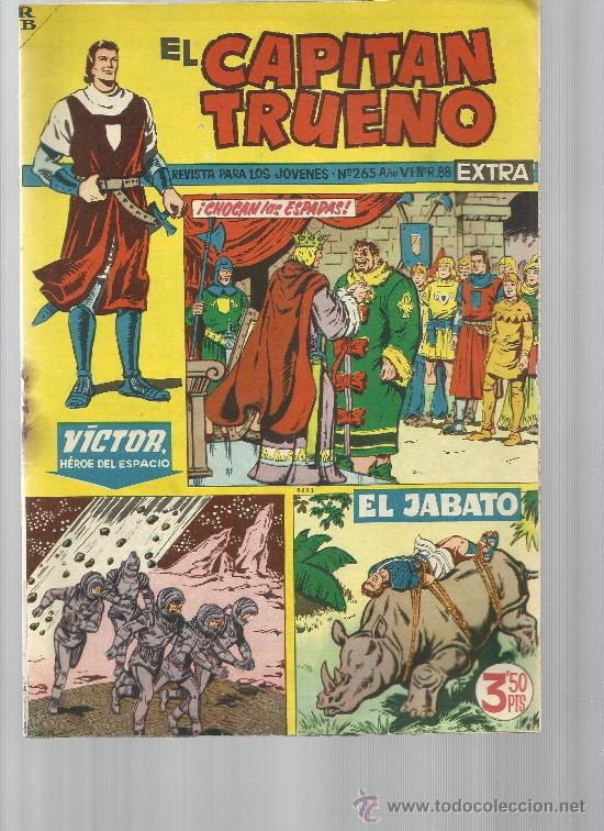 Tebeos: CAPITAN TRUENO EXTRA N&ordm; 265 - Foto 1