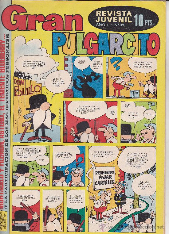 Tebeos: COMIC GRAN PULGARCITO N&ordm; 39 - Foto 1