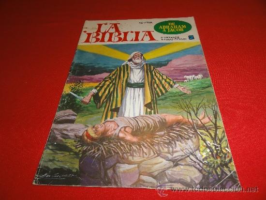 Tebeos: LA BIBLIA N&ordm; 2.DE ABRAHAM A JACOB. - Foto 1