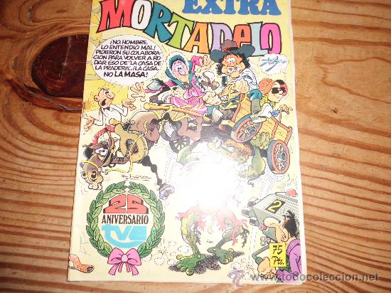 Tebeos: MORTADELO EXTRA 25 ANIVERSARIO DE TVE - Foto 1