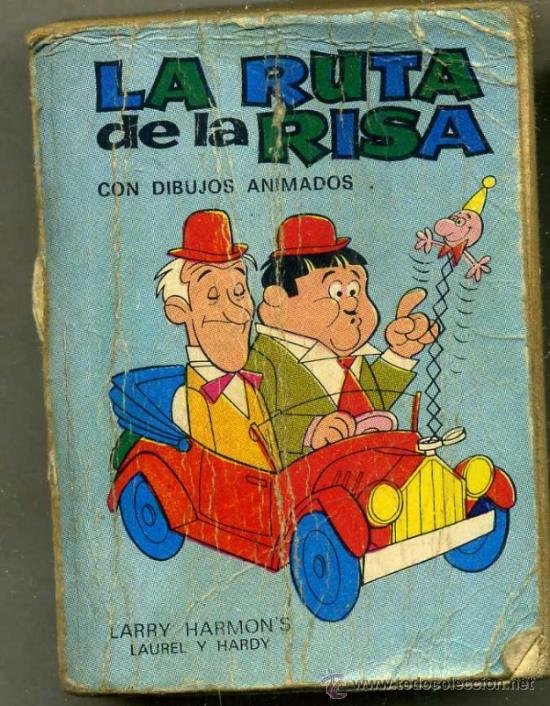 Tebeos: MINI INFANCIA N&ordm; 79 : LAUREL Y HARDY EN LA RUTA DE LA RISA - Foto 1