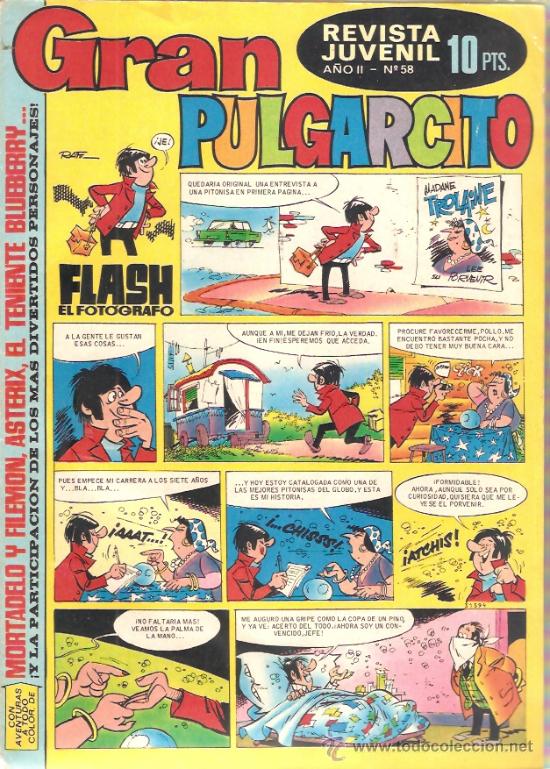 Tebeos: COMIC GRAN PULGARCITO N&ordm; 58 - Foto 1